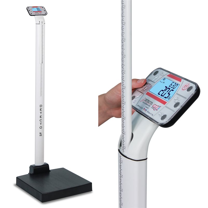 Pèse-personne numérique APEX avec système de mesure mécanique
