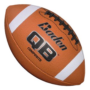 Ballon de football QB, cuir composite, # 9