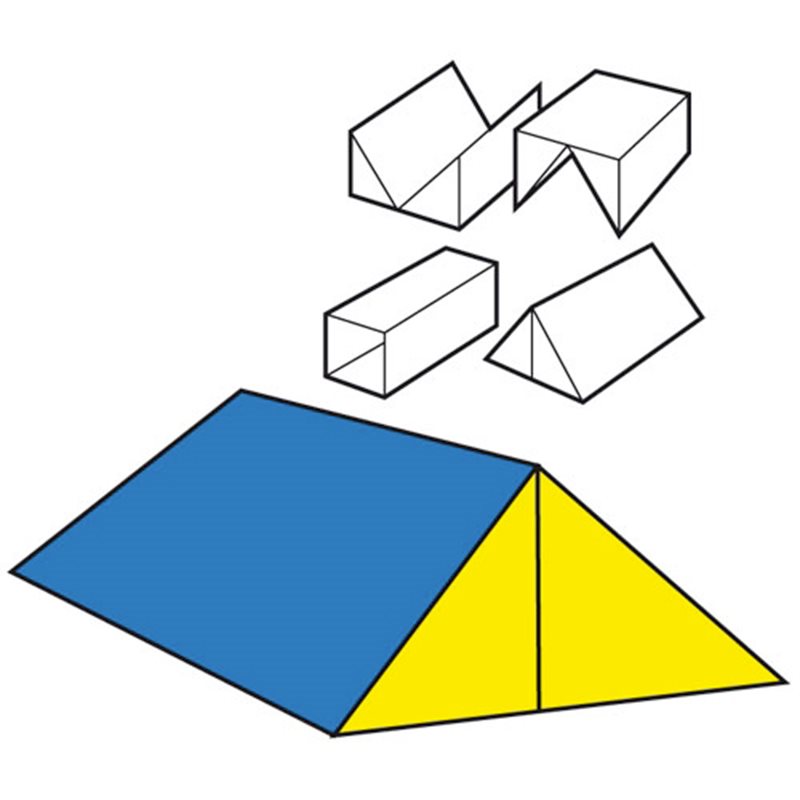 Triangle joint par Velcro