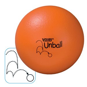 Ballon Unball avec centre de gravité désaxé